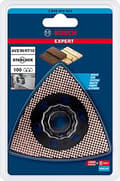 Miniatyrbillede 2 af 6: Bosch Expert AVZ 90 RT10 - slibeplade - til træ, nåletræ, hårdttræ - Delta - kornstørrelse: 100 - 90 mm x 85 mm