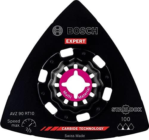 Bosch Expert AVZ 90 RT10 - hiomalevy - puulle, havupuulle, lehtipuulle - Delta - raekoko: 100 - 90 mm x 85 mm
