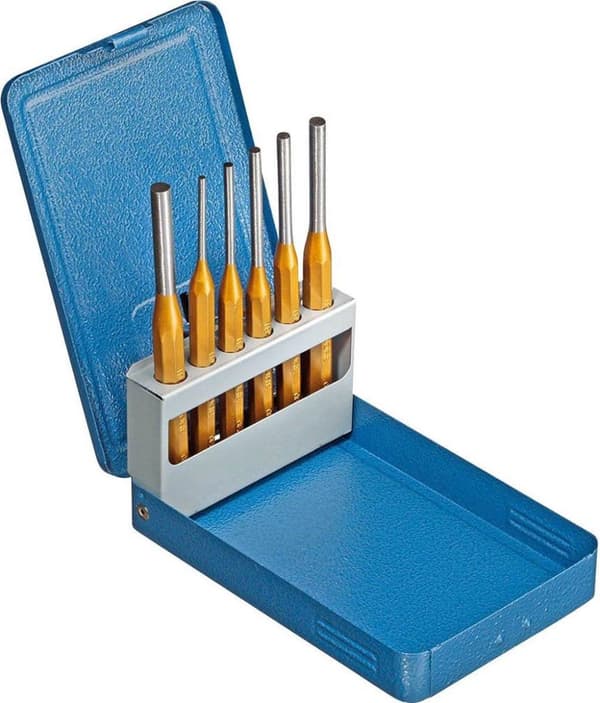 Gedore Pin driver set 6 st i metallfodral 8758050