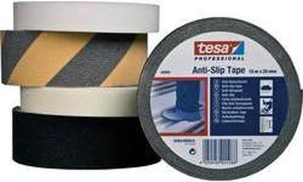 Tesa Anti-Slip Tape 60950 25mm 15M Sort