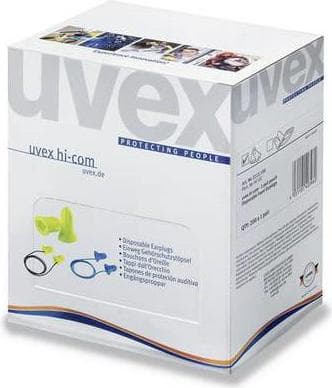 Uvex 2112095 hi-com mini öronproppar 24 dB engångs 100 par (2112095)