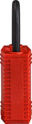 Brady, Safekey Compact Nylonsäkerhetslås med nylonbygel, röd, 25 mm bygelhöjd, 4,3 mm bygeldiameter (nyckel) (1 st) (150180)