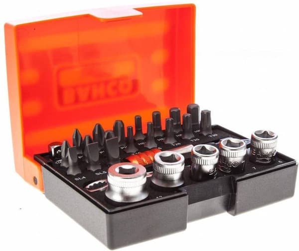 Bahco Sockets and Bit Ratchet Set 26-delar
