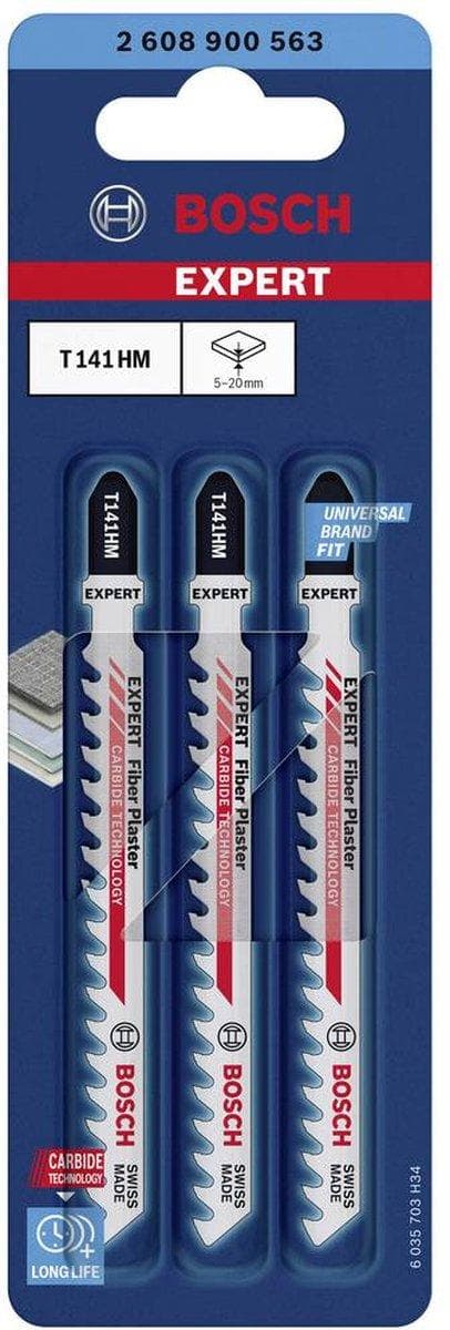 Bosch tillbehör 2608900563 EXPERT “Fibergips” T 141 HM sticksågsblad, 3 st N/A 3 st(n)
