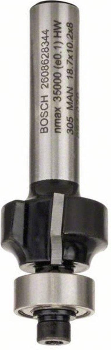Bosch - Runda fräsar 8 mm, R1 3 mm, L 10,5 mm, G 53 mm
