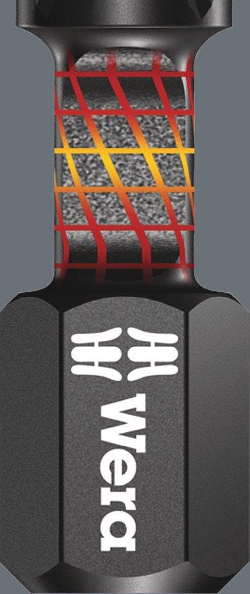 Wera 05057693001 6-delad Bit-Check 6 Impaktor 1 Bitset - Torx