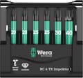 Miniatyrbild 2 av 11: Wera 05057693001 6-delad Bit-Check 6 Impaktor 1 Bitset - Torx
