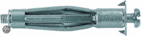 fischer 519772 HM Hollow Wall Plug - M5 - 37mm (50st)