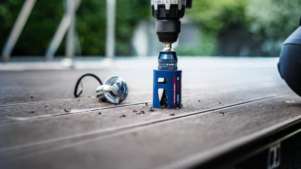 Bosch Expert Construction Material - hulsav - til mursten, spånplader, nåletræ, glasfiberforstærket plast, blød flise - 68 mm
