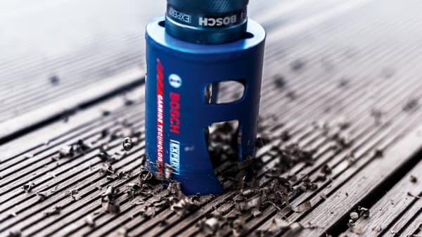 Bosch Expert Construction Material - hulsav - til mursten, spånplader, nåletræ, glasfiberforstærket plast, blød flise - 68 mm