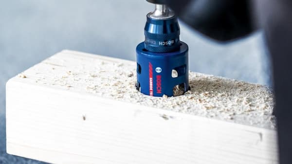 Bosch Expert Construction Material - hulsav - til mursten, spånplader, nåletræ, glasfiberforstærket plast, blød flise - 68 mm