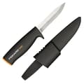 Miniatyrbillede 1 af 5: FISKARS universalkniv, længde: 225 mm, slidstærkt blad af højkvalitetsstål, til have, - 1 stk (125860)