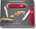 Miniatyrbild 5 av 6: Victorinox Min första Victorinox fickkniv - 9 funktioner - Röd