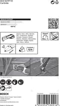 Pikkukuva 5 / 5: Bosch 2608900039 EXPERT Starlock Carbide -hiomasormi Monimateriaali AVZ32RT10