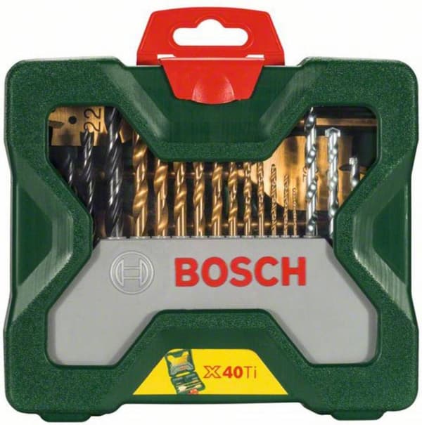 Bosch X-Line boresæt - 40 dele - Træ, metal og sten