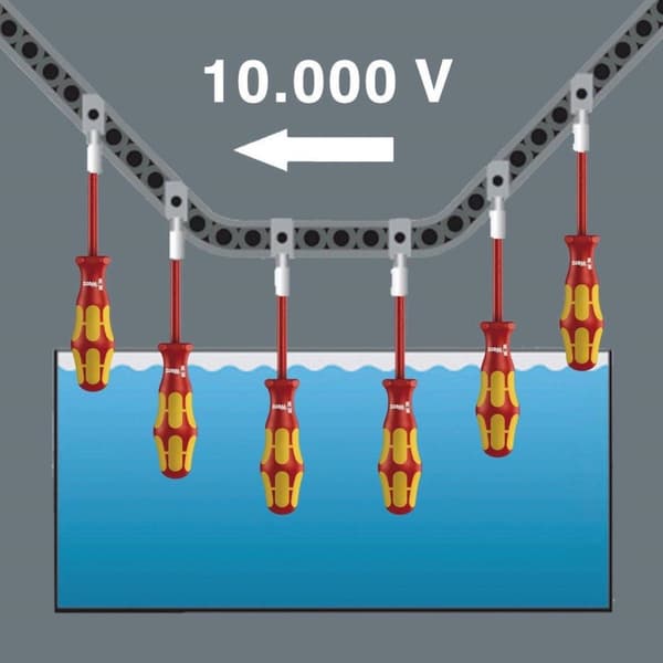Wera Kraftform 100 VDE - Skruetrækkersæt - Torx - 6-delt