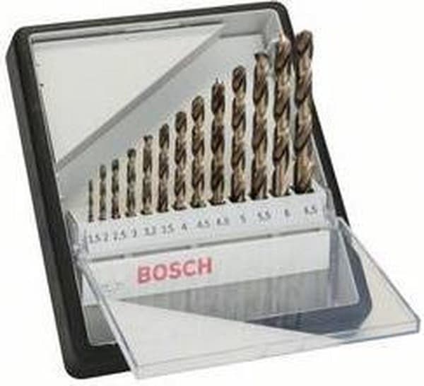 Bosch robustline metalliporasarja - HSS-CO SET 1,5-6,5MM - 13 kappaleen sarja