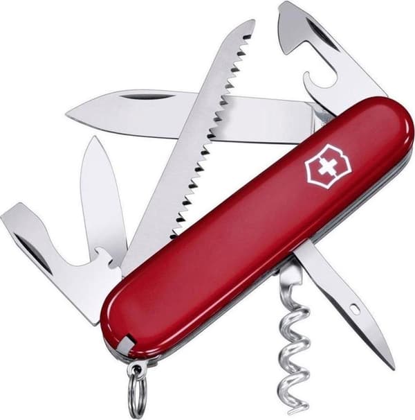 Victorinox Pocket veitsi swissarmy camper punainen 13 toimintoa