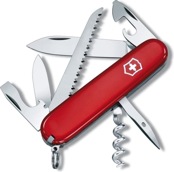 Victorinox Pocket veitsi swissarmy camper punainen 13 toimintoa