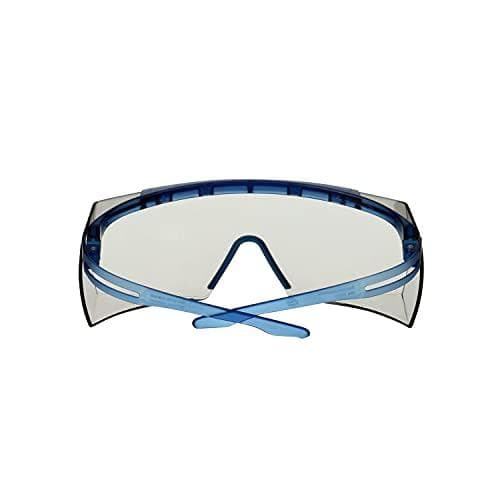 3M™ SecureFit™ 3700 Overspecifikationer, blå ramme, Scotchgard™ Anti-dug/Anti-ridse (K&N) belægning, grå intern/ekstern linse, SF3707SGAF-BLU