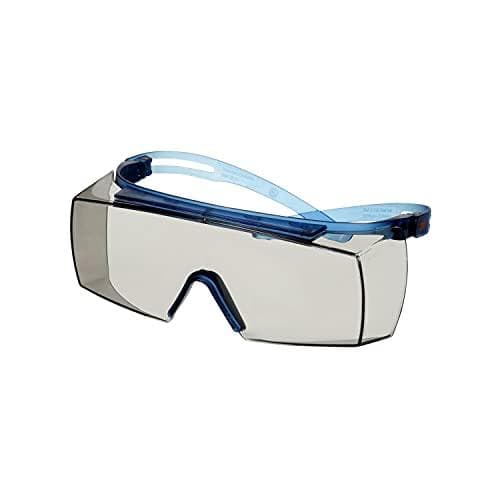 3M™ SecureFit™ 3700 Overspecifikationer, blå ramme, Scotchgard™ Anti-dug/Anti-ridse (K&N) belægning, grå intern/ekstern linse, SF3707SGAF-BLU