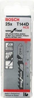 Miniatyrbillede 2 af 5: Bosch - Stiksavklinge T 144 D Speed ​​- til træ