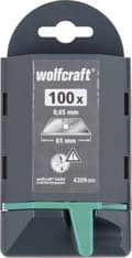 Miniatyrbillede 1 af 5: Wolfcraft 4309000 Professionelle trapezblade 0,65 x 61 mm