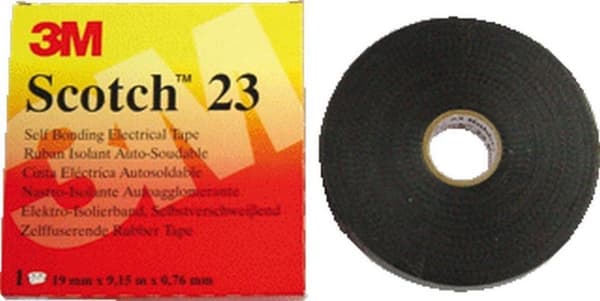 3M Scotch 23 SCOTCH23-19X9.15 Reparationstejp Scotch 23 Svart (LxB) 9,15 mx 19 mm 1 st.