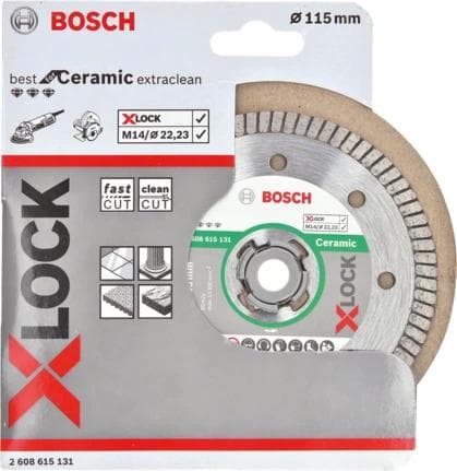 Bosch Tillbehör Bosch X-LOCK diamantkapskiva 115 mm 2608615131 diameter 115 mm 1 st.