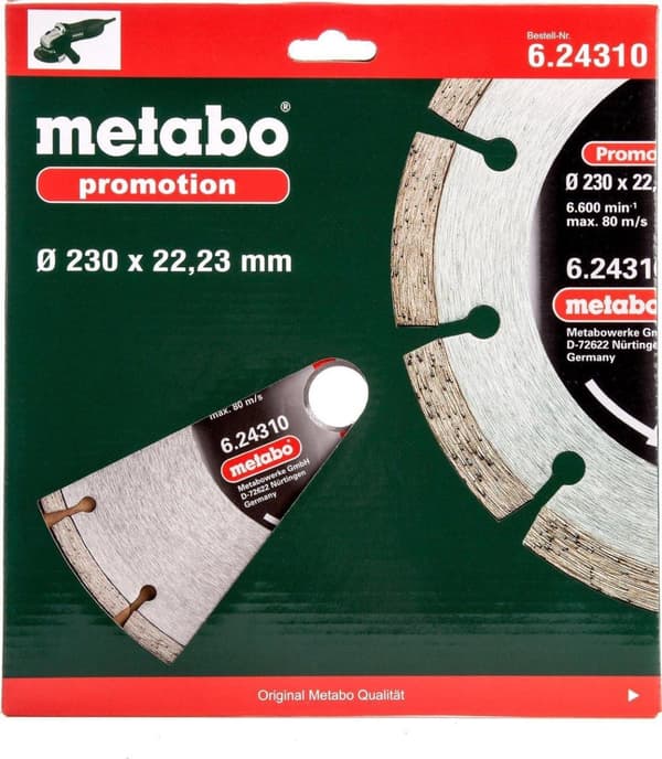 Metabo 624310000 DIA-DSS Diamantskæreskive - 230 x 22,23 mm - universal