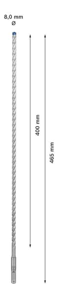 Miniatyrbillede 6 af 7: Bosch 2608900093 EKSPERT Slagboremaskine SDS plus-7X 8x400x465mm