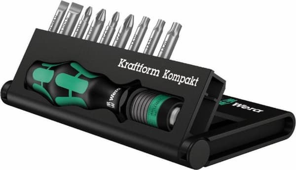 Wera Bit Set Kraftform Compact 10