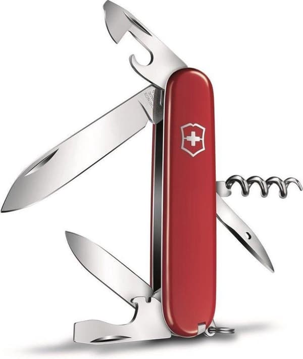 Victorinox Spartan Fickkniv - 12 funktioner - Röd