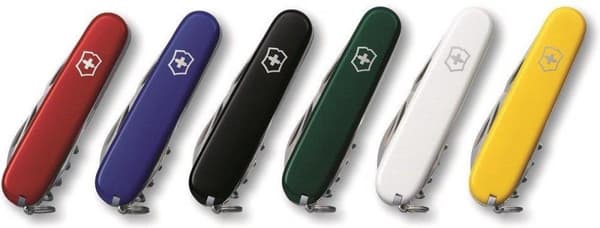 Victorinox Spartan Fickkniv - 12 funktioner - Röd