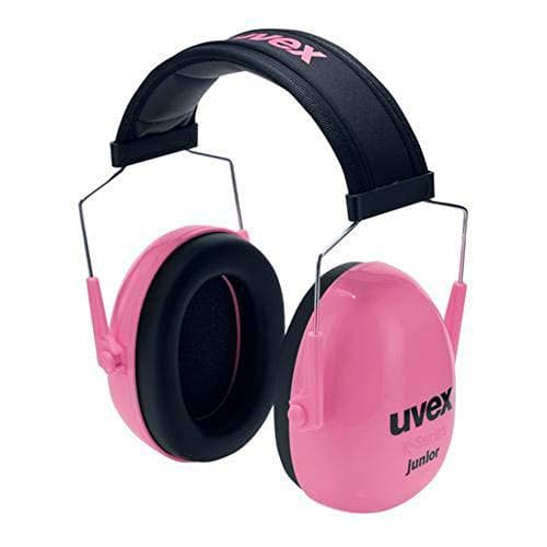 uvex kapsel høreværn K Junior, pink / sort Materiale: kapsler ABS/ pandebånd EVA, PVC/ suspension stål/ - 1 stk (2600013)