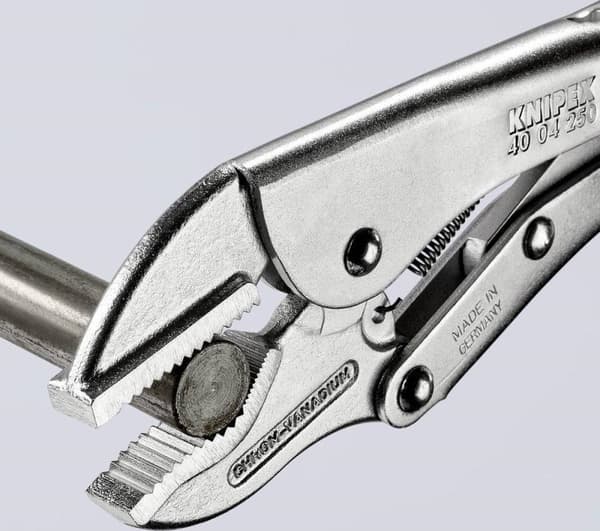 Knipex 40 04 250 grepptång höger med beslag för prisma 0 - 35 mm 250 mm