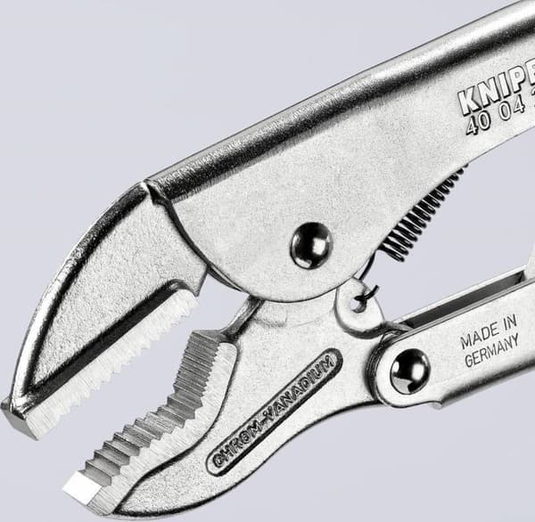 Knipex 40 04 250 grepptång höger med beslag för prisma 0 - 35 mm 250 mm