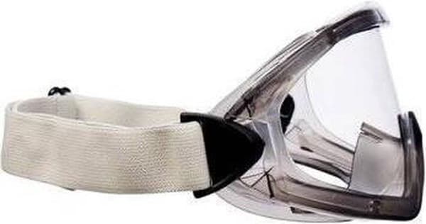 3M 2890 Goggles Inkl. anti-dug beskyttelse Hvid