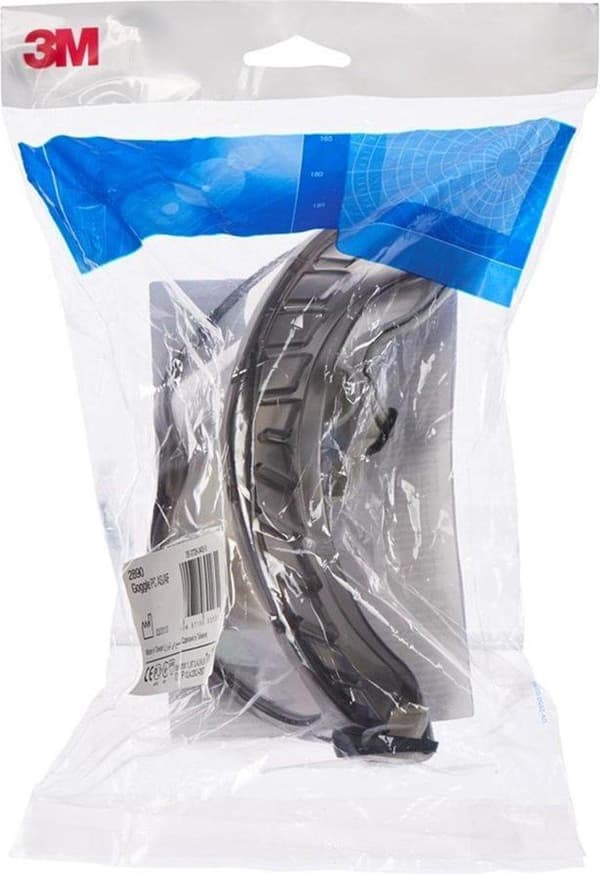 3M 2890 Goggles Inkl. anti-dug beskyttelse Hvid