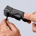 Miniatyrbillede 6 af 6: KNIPEX afisoleringsværktøj til koaksialkabler (105 mm) 16 60 05 SB, sort
