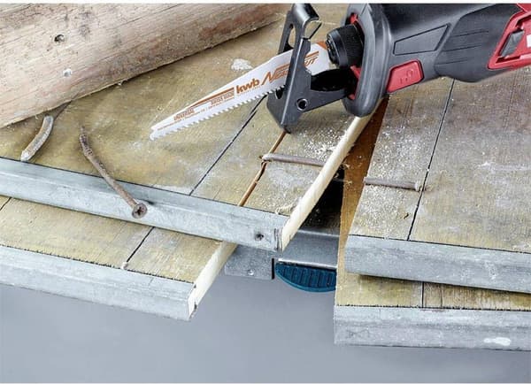 kwb 578800 Savklinge med Easy-Cut skaft, anvendelig til alle byggematerialer Savklinge længde 150 mm 1 stk.