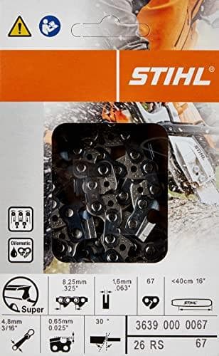 Stihl 36390000067 savkæde ,325 1,6 mm 67 GL fuldmejsel RSC (3639 000 0067)