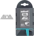 Pikkukuva 2 / 3: Ammattimaiset puolisuunnikkaan muotoiset veitset 0,65 x 52 mm Wolfcraft 4314000 100 kappaletta