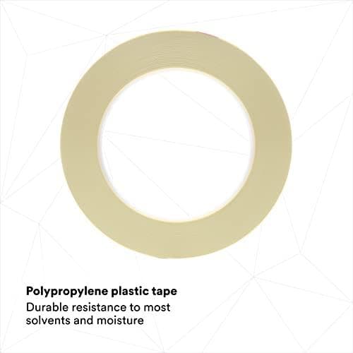 3M Color Line Tape 218 - maalarin maalarinteippi - yleiskäyttöinen - kumipohja - 55 m - 9 mm (7000048457)