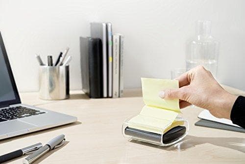 Post-It-sedler PRB330 Firkantet Sort - Gul 90 ark (PRO-B1Y)