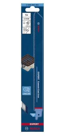Bosch Tilbehør 2608900383 EKSPERT “Cementstøbejern” S 1750 RD savklinge, 1 stk Savklinge længde 250 mm 1 stk.