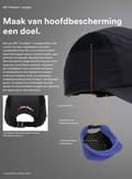 Miniatyrbild 7 av 8: 3M Skyddshjälm Bump Cap Svart