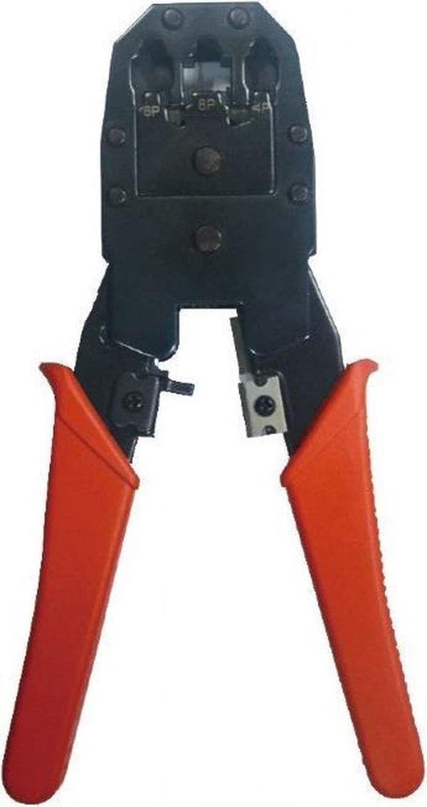 S-Impuls Crimping Tool til RJ10, RJ11, RJ12 og RJ45 stik / metal