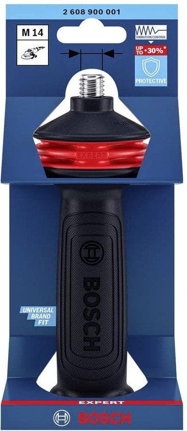 Bosch tillbehör EXPERT Handtag för vibrationskontroll M14 vinkelslip, 169 x 69 mm 2608900001