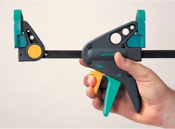 Wolfcraft yhden käden puristin 3457